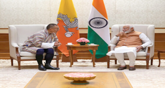 PM Modi accepts invitation to visit Bhutan next week after having "productive" talks with his counterpart there.